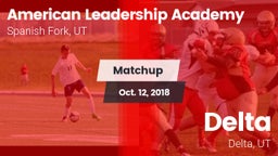 Matchup: American Leadership  vs. Delta  2018