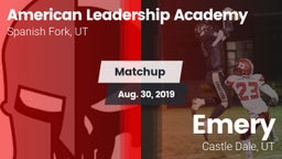 Matchup: American Leadership  vs. Emery  2019
