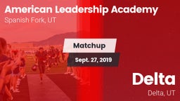 Matchup: American Leadership  vs. Delta  2019