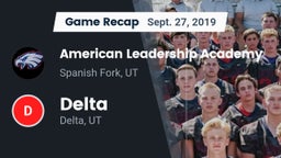 Recap: American Leadership Academy  vs. Delta  2019