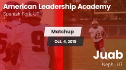 Matchup: American Leadership  vs. Juab  2019