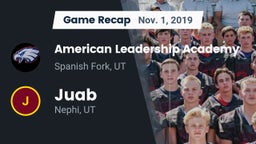 Recap: American Leadership Academy  vs. Juab  2019
