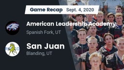 Recap: American Leadership Academy  vs. San Juan  2020