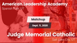 Matchup: American Leadership  vs. Judge Memorial Catholic  2020