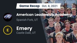 Recap: American Leadership Academy  vs. Emery  2021