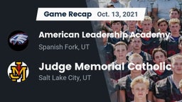 Recap: American Leadership Academy  vs. Judge Memorial Catholic  2021