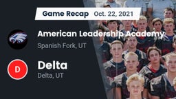 Recap: American Leadership Academy  vs. Delta  2021