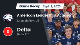 Recap: American Leadership Academy  vs. Delta  2023