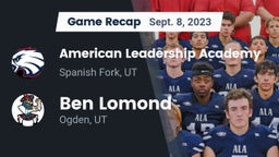 Recap: American Leadership Academy  vs. Ben Lomond  2023