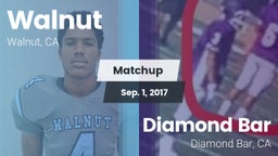 Matchup: Walnut vs. Diamond Bar  2017
