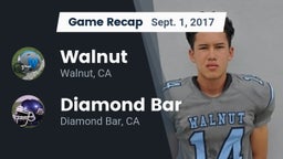 Recap: Walnut  vs. Diamond Bar  2017