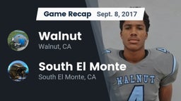 Recap: Walnut  vs. South El Monte  2017
