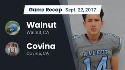 Recap: Walnut  vs. Covina  2017