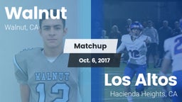 Matchup: Walnut vs. Los Altos  2017