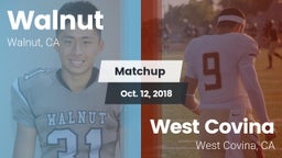 Matchup: Walnut vs. West Covina  2018