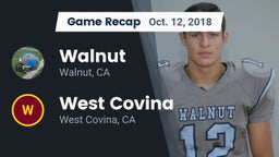 Recap: Walnut  vs. West Covina  2018