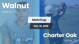 Matchup: Walnut vs. Charter Oak  2018