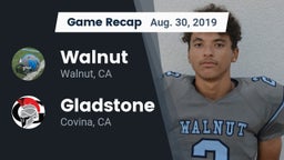 Recap: Walnut  vs. Gladstone  2019