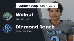 Recap: Walnut  vs. Diamond Ranch  2019