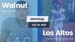 Matchup: Walnut vs. Los Altos  2019