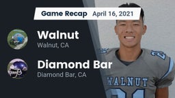 Recap: Walnut  vs. Diamond Bar  2021