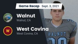 Recap: Walnut  vs. West Covina  2021
