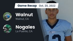 Recap: Walnut  vs. Nogales  2022