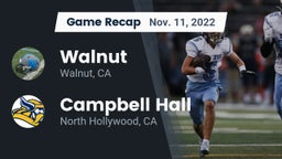 Recap: Walnut  vs. Campbell Hall  2022