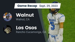 Recap: Walnut  vs. Los Osos  2023
