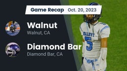 Recap: Walnut  vs. Diamond Bar  2023