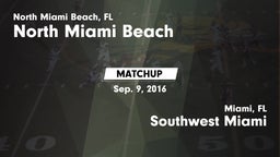 Matchup: North Miami Beach vs. Southwest Miami  2016