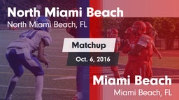 Matchup: North Miami Beach vs. Miami Beach  2016