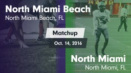 Matchup: North Miami Beach vs. North Miami  2016