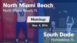 Matchup: North Miami Beach vs. South Dade  2016