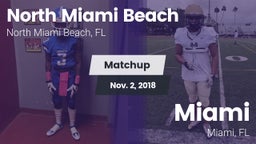 Matchup: North Miami Beach vs. Miami  2018