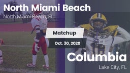 Matchup: North Miami Beach vs. Columbia  2020