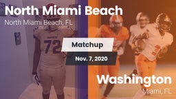 Matchup: North Miami Beach vs. Washington  2020