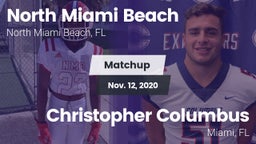 Matchup: North Miami Beach vs. Christopher Columbus  2020