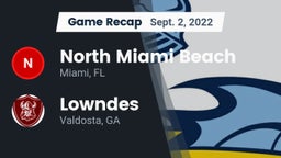 Recap: North Miami Beach  vs. Lowndes  2022