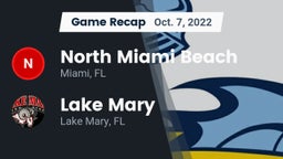 Recap: North Miami Beach  vs. Lake Mary  2022