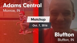 Matchup: Adams Central vs. Bluffton  2016