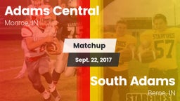 Matchup: Adams Central vs. South Adams  2017