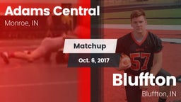 Matchup: Adams Central vs. Bluffton  2017