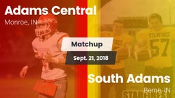 Matchup: Adams Central vs. South Adams  2018