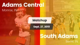 Matchup: Adams Central vs. South Adams  2019