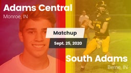 Matchup: Adams Central vs. South Adams  2020