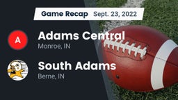 Recap: Adams Central  vs. South Adams  2022