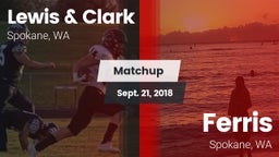 Matchup: Lewis & Clark vs. Ferris  2018