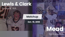 Matchup: Lewis & Clark vs. Mead  2018