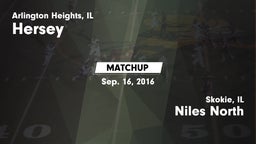 Matchup: Hersey vs. Niles North  2016